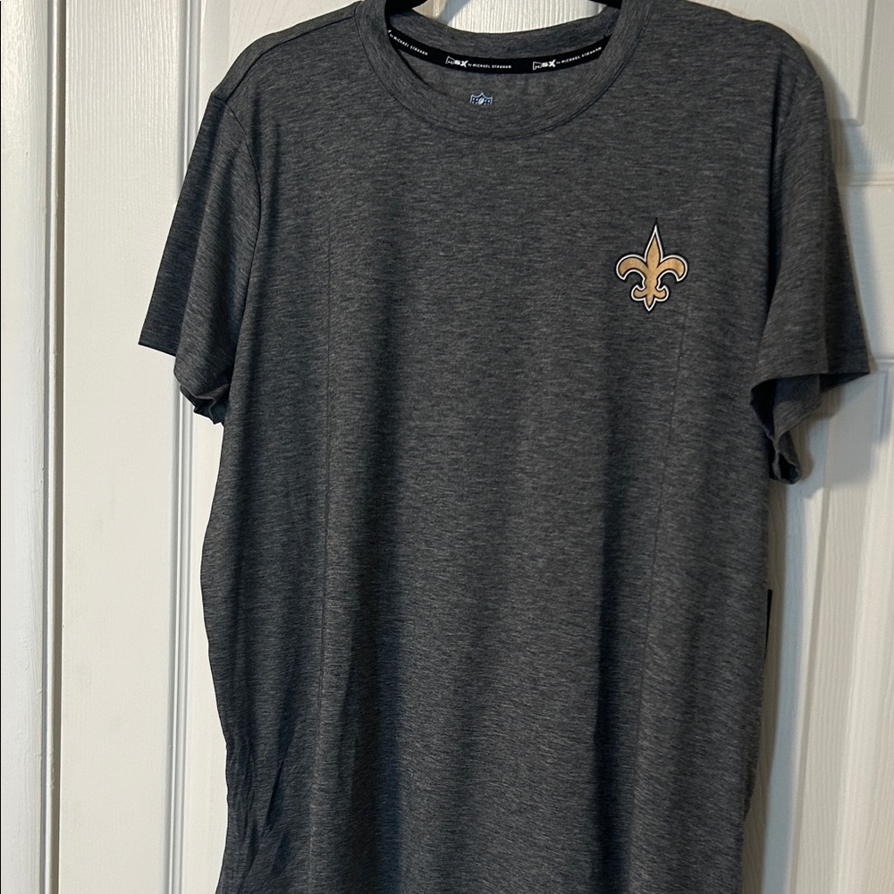 NFL Saints Dark Gray Tee